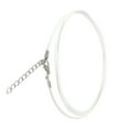 thumbnail image 1 of Guardoinrt Collier Corde Bracelet Perles Cordon Rallonge Chaîne Bijoux Résultats Blanc, 1 of 6