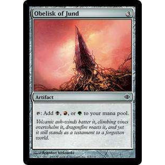 MtG Shards of Alara Common Obelisk of Jund #215