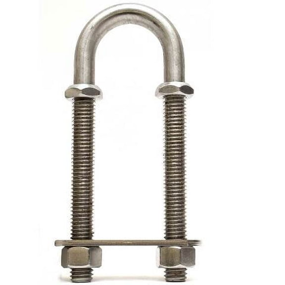 Epco Boat Bow Eye U-Bolt 133378 | 1/2 Dia. 3 x 5 7/8 Inch Stainless