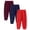 Brown, variant on Teyfeniy 3 Pack Cargo Sweatpants for Kids Unisex Elastic Waist Straight Leg Joggers Pants Outdoor Activity Multi Pockets Casual Comfy Trousers for Boys and Girls