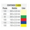 thumbnail image 2 of Bote De 650 Cinchos Plásticos Surtek 114220 SURTEK 114220, 2 of 3