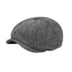 thumbnail image 5 of Gorro de , regalo de cumpleaños, gorro de golf de otoño, gorra plana para conducir, viajar al aire libre gris, 5 of 8