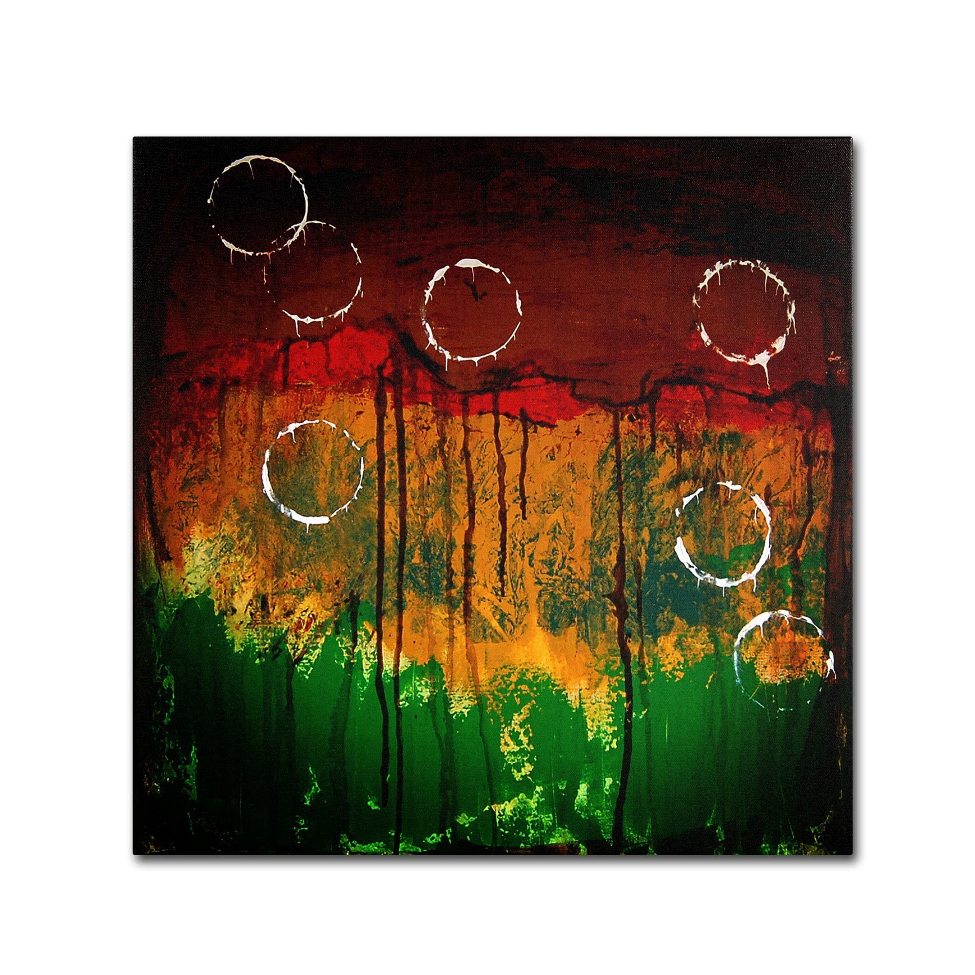 Trademark Fine Art "The Ridges" Canvas Art by Nicole Dietz