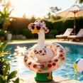 thumbnail image 6 of Hawaiian Porch Goose Outfit 5-Piece Set with Sunglasses and Swim Ring for 23 Inch Geese Statue, 6 of 8