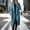 *Navy, variant on Women's Notched Lapel Single Breasted Trench Coat , Wool Blend Long Coat With Pockets,Loose Fit Fashion Long Outerwear White,Womens Plus XXXL