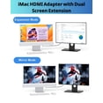 thumbnail image 4 of Hub USB GEWOKLIY para iMac de 24 pulgadas (M1/M3) con HDMI 4K y lector de tarjetas, 4 of 7