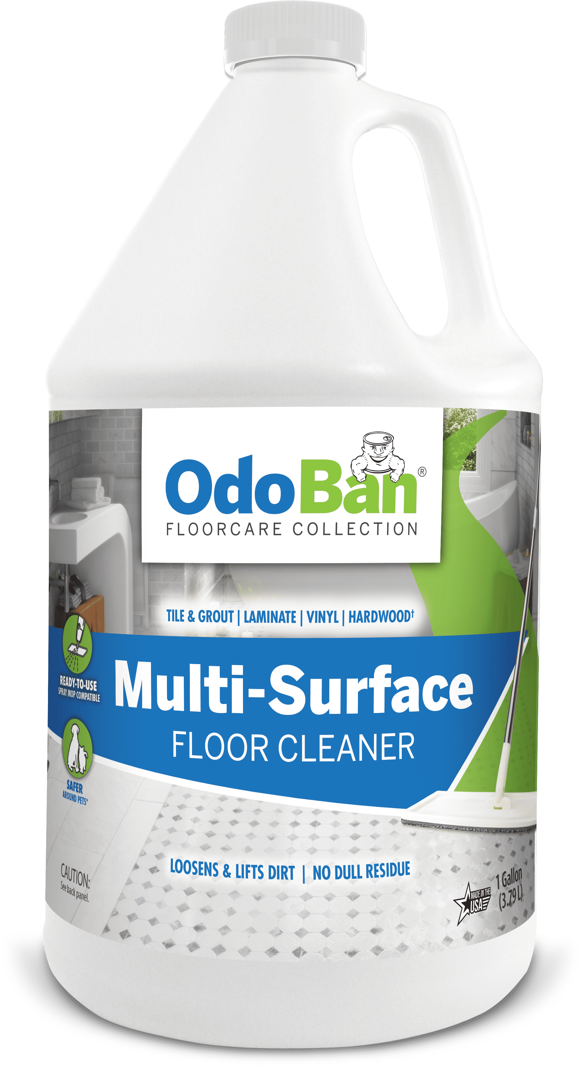 OdoBan ReadytoUse MultiSurface Floor Cleaner, Powerful Hydrogen