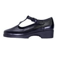 thumbnail image 3 of 24 HOUR COMFORT Tracy Women's Wide Width T-Strap Leather Shoes, 3 of 8