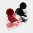 thumbnail image 3 of Winter Knit Beanie for Women Satin Lined Cable Thick Chunky Cap Cuff Beanie, 3 of 8