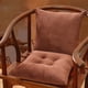 thumbnail image 5 of Cojín siamesa reclinable con soporte lumbar | Poliéster Armys Verde Sofá de oficina rectangular Silla Cojín de asiento | Tejido ergonómico de terciopelo cristalino | 31.5x15.75 pulgadas | Correas, 5 of 5