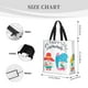 thumbnail image 3 of Fotbe Gnomes Summer Bolsa Tote con Estampado para Mujer, Bolsos con Cremallera, Bolsa de Hombro Casual de Gran Capacidad con Bolsillos Internos, 3 of 7