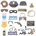 thumbnail image 1 of 21 Pcs Police Catching Thief Role Play Party Photo Props Funny Party Tool Decoration, 1 of 8