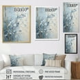 thumbnail image 4 of Designart "Zen Moment With Blue And White Bamboo" Bamboo Picture Framed Canvas Art Print, 4 of 5