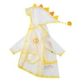 thumbnail image 6 of Honeeladyy Girl Boys Toddler EVA Raincoat,3D Cartoon Dinosaur Poncho For Student Waterproof Rain Jacket Hoods Clothes For Rain, 6 of 8