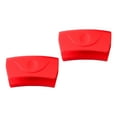 thumbnail image 2 of Pot Ear Clip Iron Pot Handle Microwave Oven Heat Insulation Hand Clip Pot Earmuffs, 2 of 4