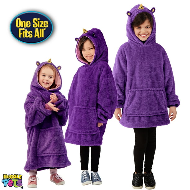 Huggle Pets Rainbow Unicorn Animal Hoodie Walmart