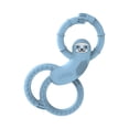 thumbnail image 1 of Mordedor para bebés Dr. Brown's Flexees Blue Sloth de silicona, más de 3 m, 1 of 9