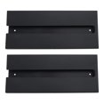 thumbnail image 2 of Shisuyan Wine Glass Storage Racks Black 2Pcs 10.1x4.3x0.8In Plastic, 2 of 8