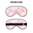 thumbnail image 2 of Naloa Rabbit And Peach Print Sleep Mask for Sleeper, Light Blocking Sleeping Eye Mask for Women Men, Eye Shade with Adjustable Strap for Travel, Nap,Meditation, 2 of 7