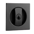 thumbnail image 6 of BUYISI Square Pocket Door Hardware Bed Bathroom Flush privacy Pocket Door Lock with Key Black, 6 of 9