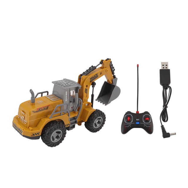 Jouet d'Excavatrice Télécommandée, Jouet d'Excavatrice à Commande Sans Fil Véhicules de Construction Véhicules de Construction Jouet Conception de Pointe