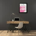 thumbnail image 4 of Santiago, Daniela 20x24 Black Modern Framed Museum Art Print Titled - Good Vibes Only, 4 of 5