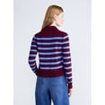 thumbnail image 3 of Free Assembly Women's and Women's Plus Polo Sweater with Long Sleeves, Lightweight, Sizes XS-4X, 3 of 5