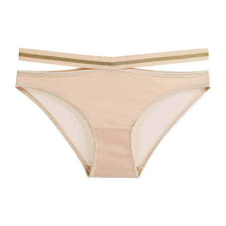 

Womens Panties Splicing Hollow Out Panties Cotton Hollow Breathable Sports Panties