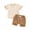 Yellow, variant on Bagilaanoe 2pcs Toddler Baby Boy Shorts Set Short Sleeve T Shirt Tops + Shorts 6M 12M 18M 24M 3T Kids Casual Summer Clothes