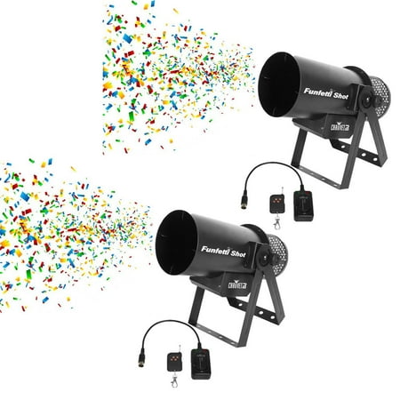 Chauvet DJ Professional Special Event Confetti Launcher and Remote (2 (Best Professional Dj Controller)