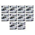 thumbnail image 4 of shyuyusa 1Set Of 10pc Home Decor Living Room Tile Set Strong Sticker Kitchen Wall Sticker Square Wall Stickers for Kitchen Bathroom Furniture Living-Room Wall Decor,Best when adhered to tiles, 4 of 5