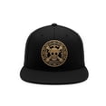 thumbnail image 2 of One Piece Gorra ajustable snapback emblema de Luffy calavera pirata negro, 2 of 4