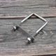 thumbnail image 5 of 8pcs Square U-Bolts with Plate & Nut for Trailer Roof Mounting, 20x60x120mm M10 Threaded Silver Hardware Set, 5 of 5
