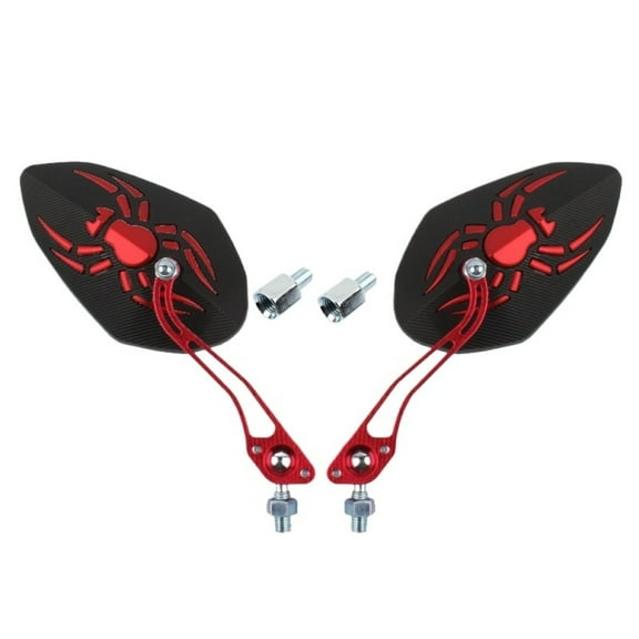 Universal Motorcycle Rearview Side Mirrors Aluminum Scooter E-Bike Side Mirror 8mm 10mm Modification Accessories