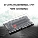 thumbnail image 5 of 10-en-1 ARGB Cable Splitter Hub Sincronización ARGB PWM Hub para chasis de caja de PC, 5 of 8