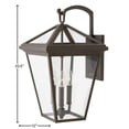 thumbnail image 4 of Hinkley Lighting - Three Light Wall Mount - Alford Place - 3 Light Large Outdoor, 4 of 19