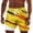 14-Yellow, variant on Mens American Flag Swim Trunks Quick Dry Board Shorts Swimwear Bathing Suit with Mesh Liner 2 in 1 Swimming Short with Zipper Pockets