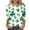 Green, variant on xixinqiwan St. Patricks Day Shirts for Women Plus Size,Womens Cute Graphic Floral Tees Long Sleeve Summer Blessed T Shirt Irish Festival Tops