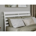 thumbnail image 6 of AFI Savannah Queen Solid Wood Headboard with Attachable Charger, White, 6 of 8