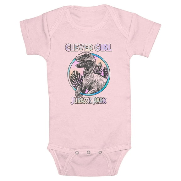 Infant's Jurassic World Retro Clever Girl  Bodysuit