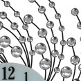 thumbnail image 3 of Three Star Import & Export YC790 24 in. Round Wall Clock, Silver Spirals, 3 of 3