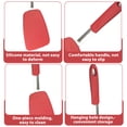 thumbnail image 3 of Silicone Kitchen Utensil Set 2 Pack, Non Stick Cooking Spatula Set with Heat Resistant Silicone Turner and Slotted Spatula for Frying and Cooking,Red, 3 of 6