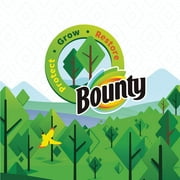 Bounty Essentials Select-A-Size Paper Towels, Double Rolls, White, 108 Sheets Per Roll, 2 Count