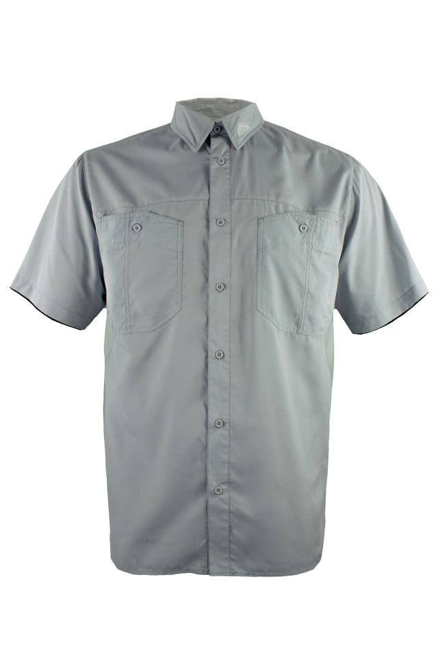 FinTech Short Sleeve Fishing Shirt Men - XL Maldives