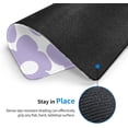 thumbnail image 3 of Retro Purple Floral Mouse Pad - Cute Square Aesthetic for Desk Laptop, Non-Slip Rubber Base, Home Office Decor Accessories, 9.5x7.9 Inch, Perfect for Women, 3 of 6