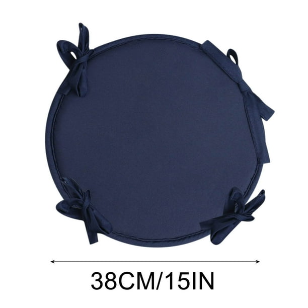 Cojines de Silla Al Aire Libre Cojines de Silla Interior Y Al Aire Libre con Cojines de Silla Circular, Sillas de Comedor con Cojines de Silla Circular, Cojines de Silla de Jardín, Conjunto de Muebles
