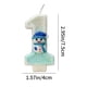 thumbnail image 3 of Fiudx Ofertas relámpago Etiqueta para pastel con forma de copo de nieve, vela con número de muñeco de nieve, decoración de cumpleaños para niños, pastel de cumpleaños temático, cupcakes, suministros, 3 of 6