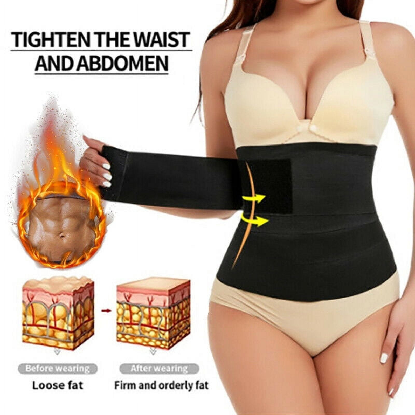 Waist Trainer Belt Snatch Me Up Bandage Wrap Tummy Slimming Body Shaper  Belt US