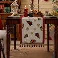 thumbnail image 4 of Table Flag Christmas Dining Table Long Cloth Tablecloth Decoration, 4 of 6