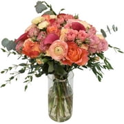 Arabella Bouquets Rose with Vase